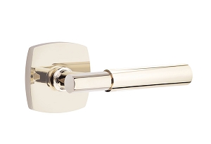 Emtek Select T Bar Smooth Lever Urban Modern Rosette
